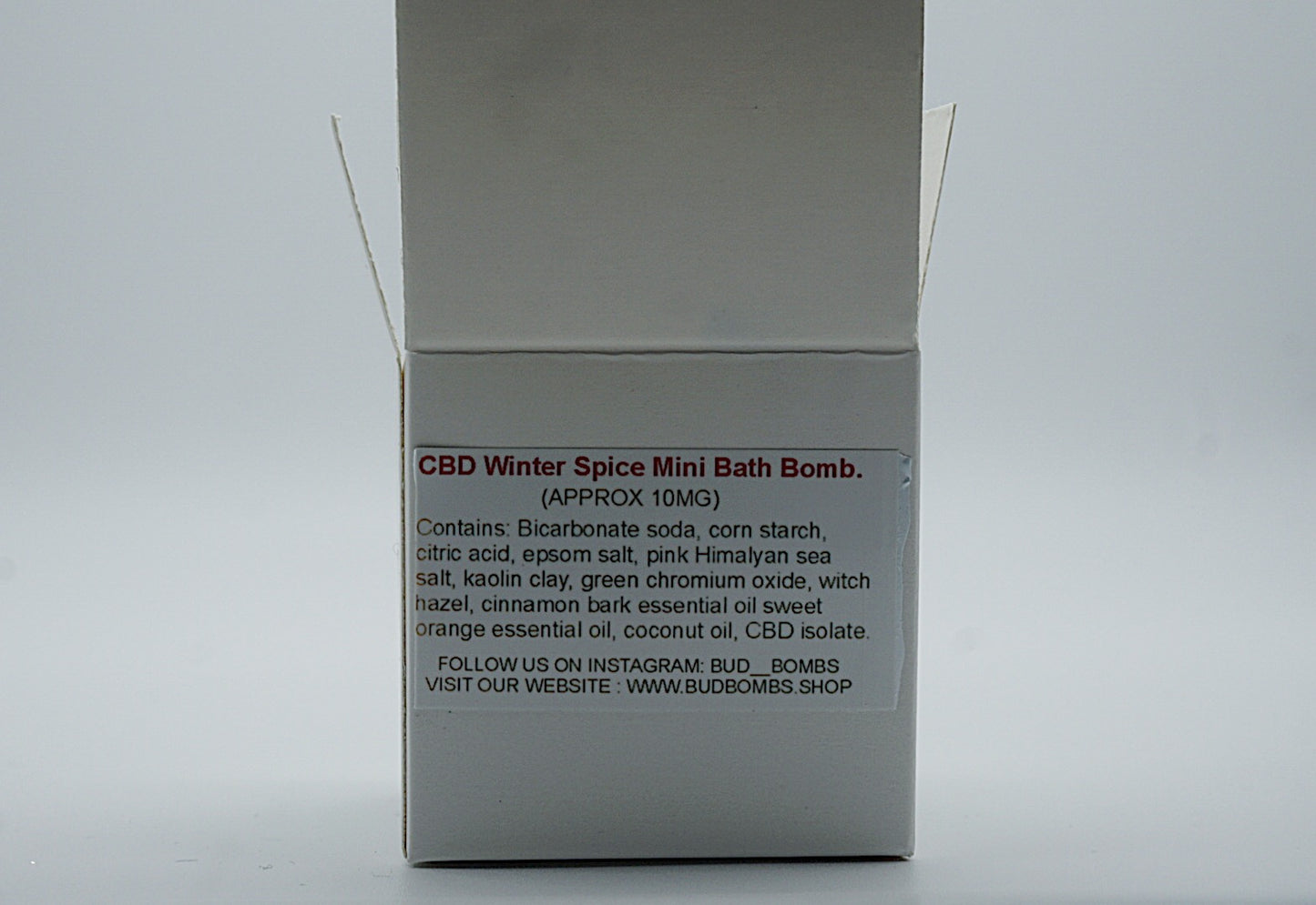 Winter Spice Mini Bath Bomb